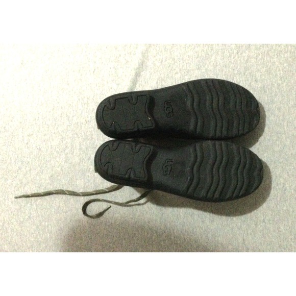 UGG GREEN SUEDE ANKLE BOOTS - Picture 7 of 11